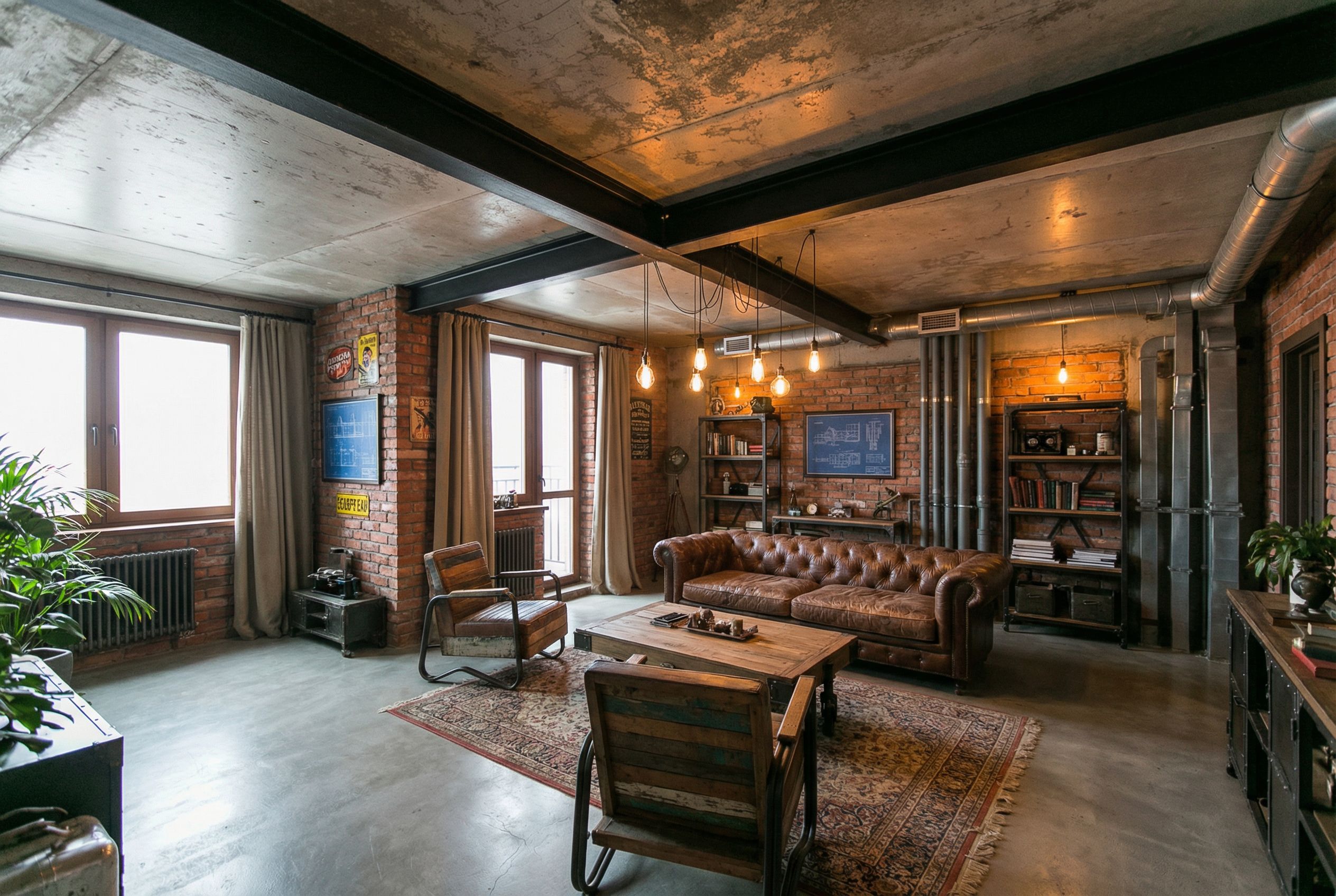 Готовый интерьер